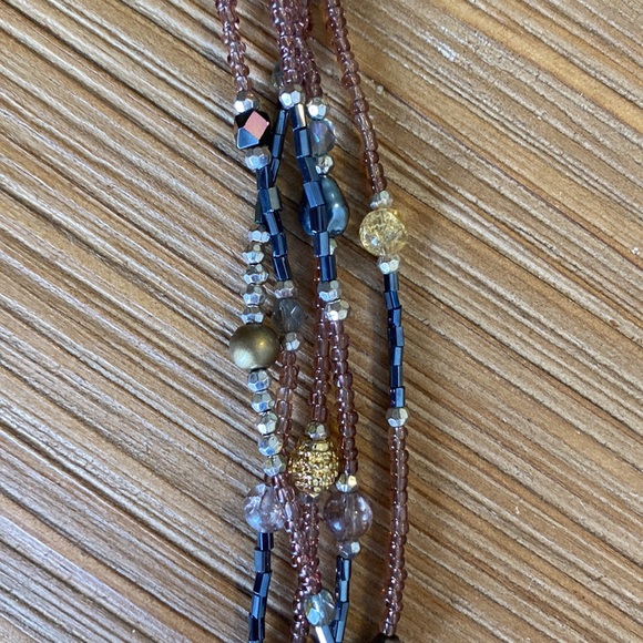 NWT Womens Cookie Lee Multi Strand Necklace - Picture 8 of 8